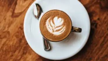 Classic americano coffee