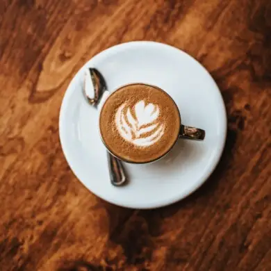 Classic americano coffee
